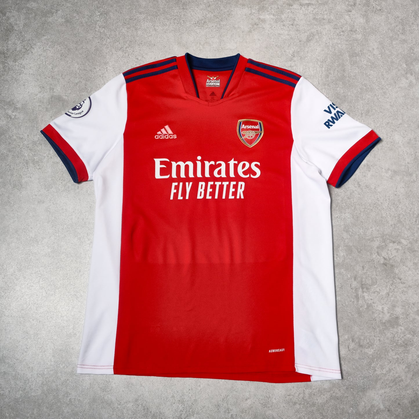 2021/2022 Arsenal Home Shirt Adidas Aubameyang (XL) 
