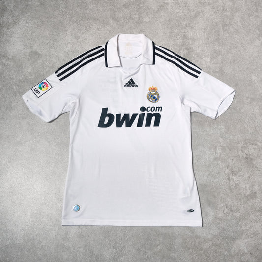 2008/09 Real Madrid Home Shirt Adidas Raul (M)