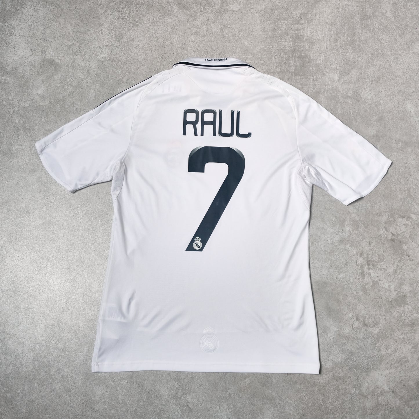 2008/09 Real Madrid Home Shirt Adidas Raul (M)