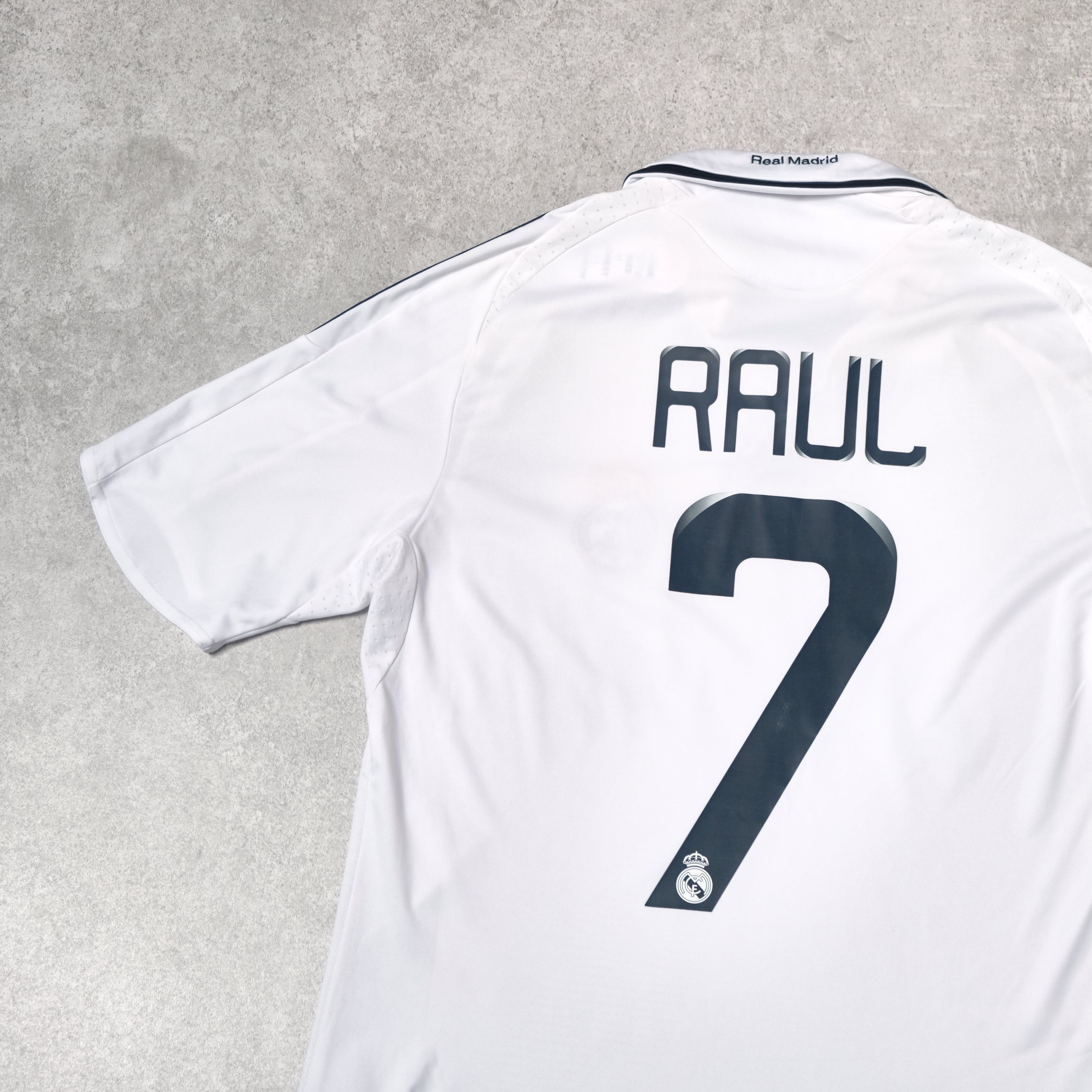 2008/09 Real Madrid Home Shirt Adidas Raul (M)