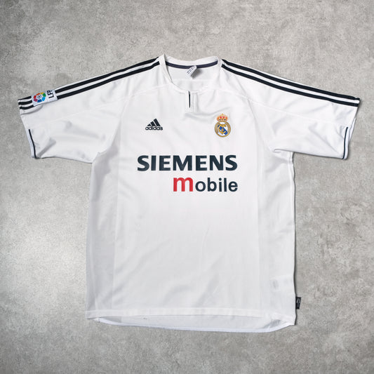 2003/04 Real Madrid Home Shirt Adidas Beckham (L/XL)