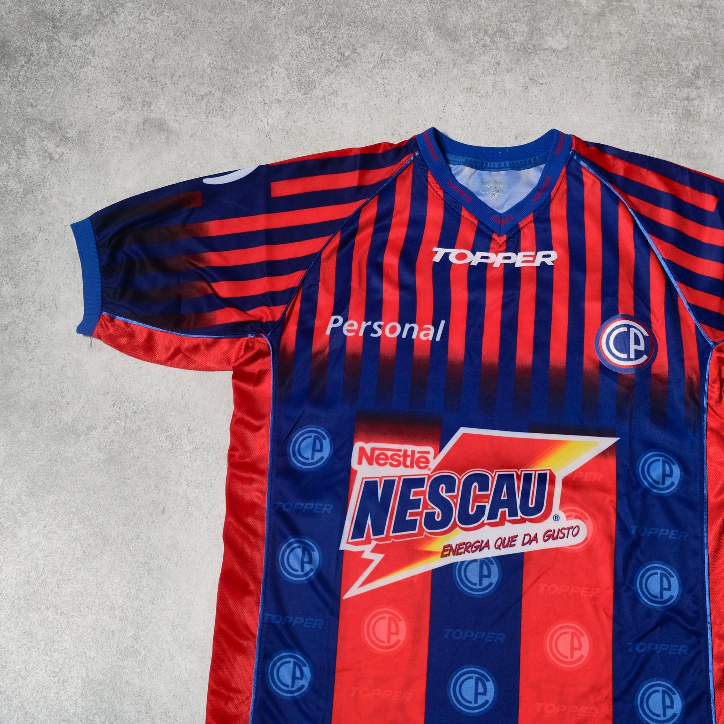 2001/02 Cerro Porteño (Paraguay) Home Shirt Topper (L/XL) 