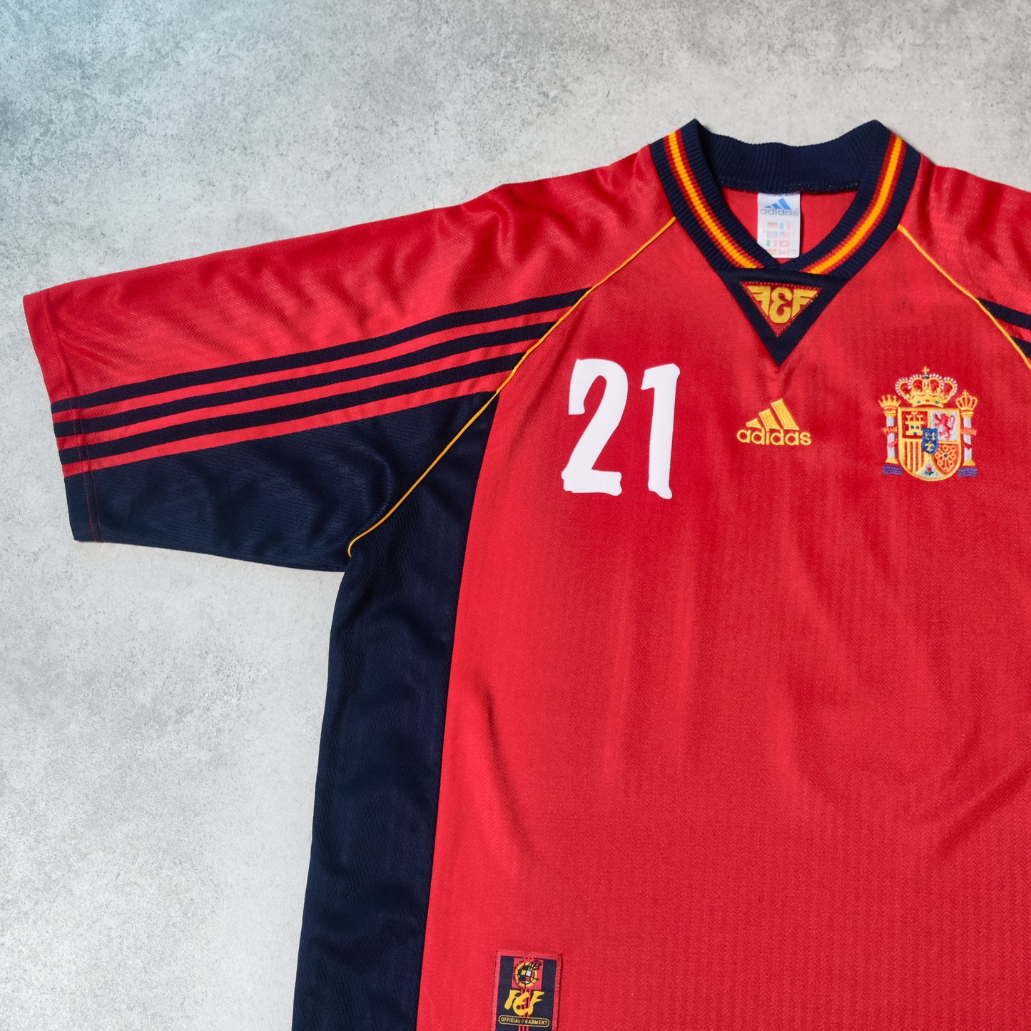 1998/99 Spain Home Shirt Adidas Luis Enrique (XL)
