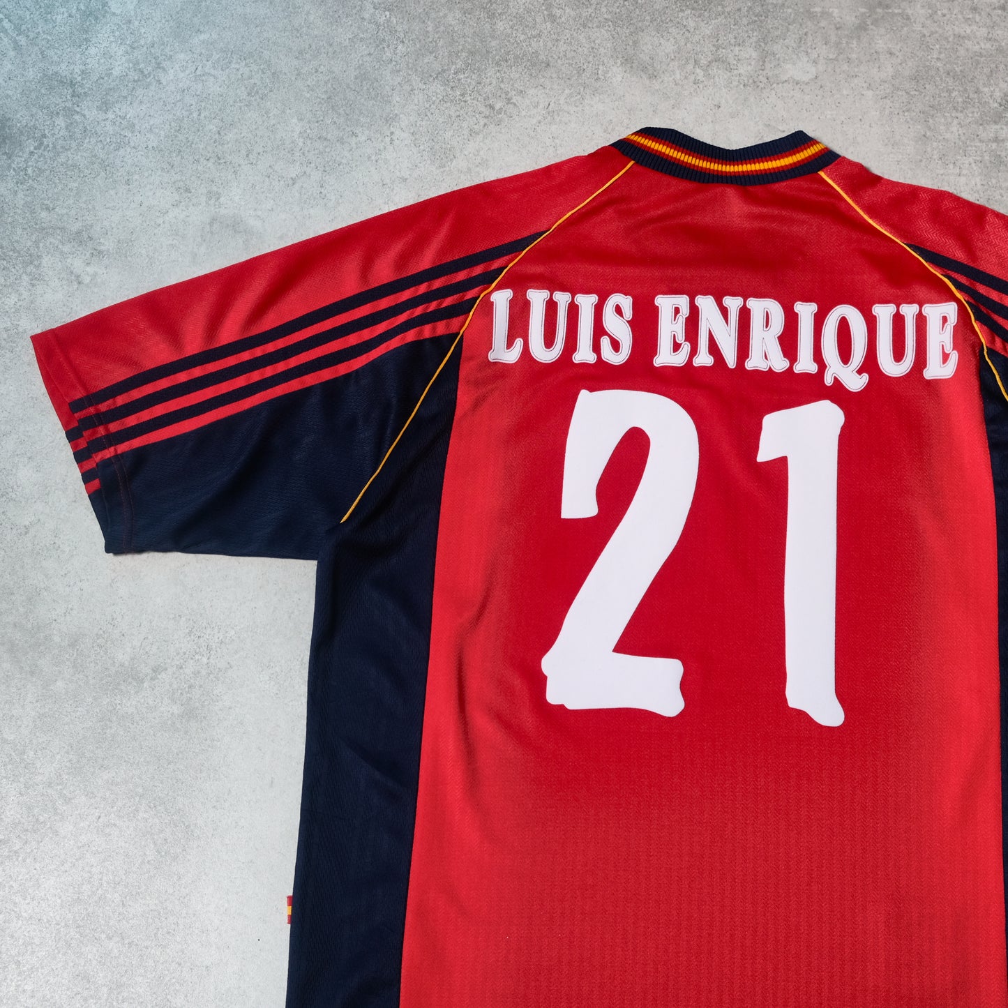 1998/99 Spain Home Shirt Adidas Luis Enrique (XL)