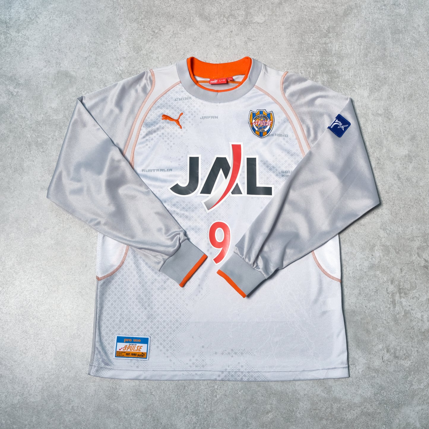 2005/06 Shimizu S-Pulse Away Goalkeeper Shirt Puma J-League (L/XL)