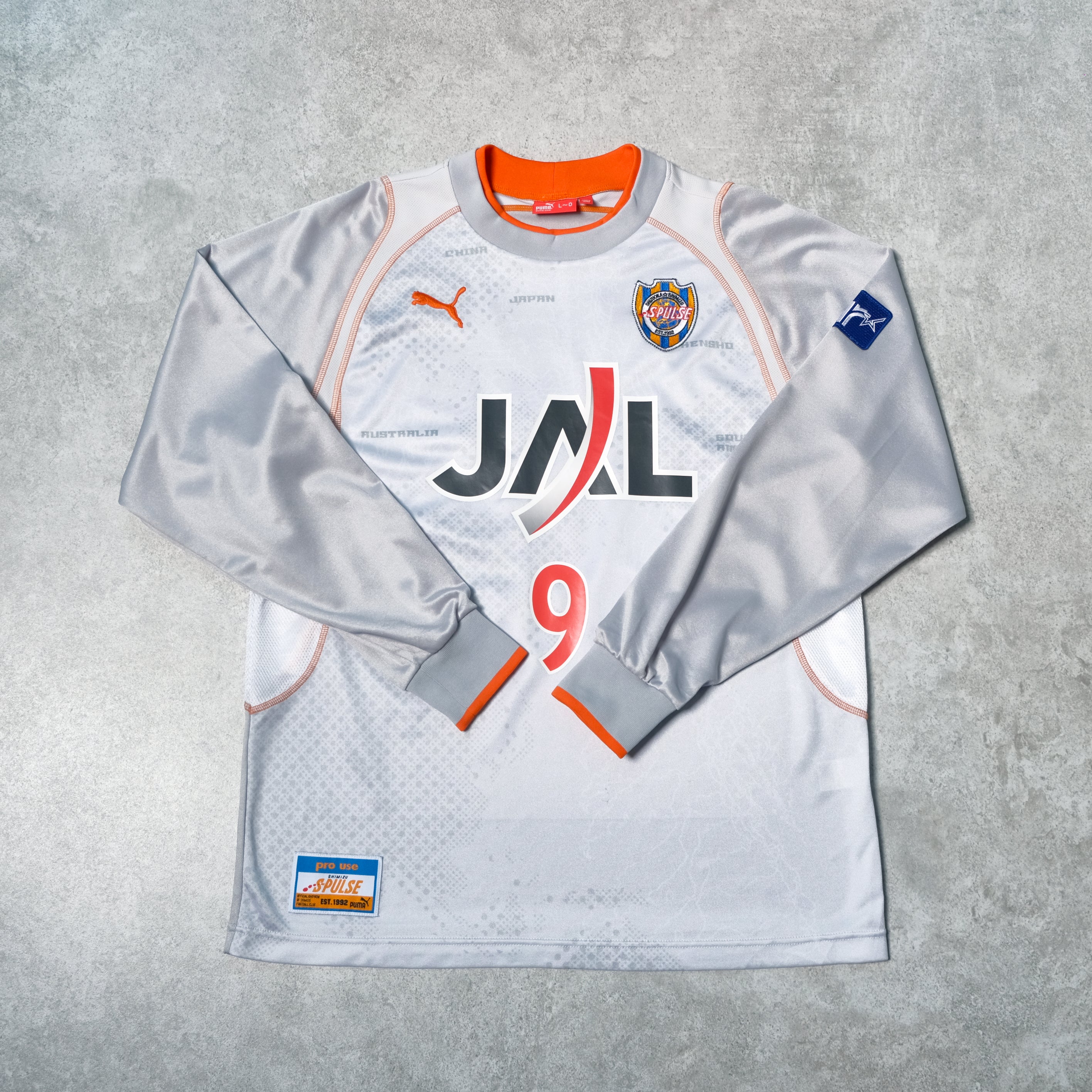 2005/06 Shimizu S-Pulse Away Goalkeeper Shirt Puma J-League (L/XL)