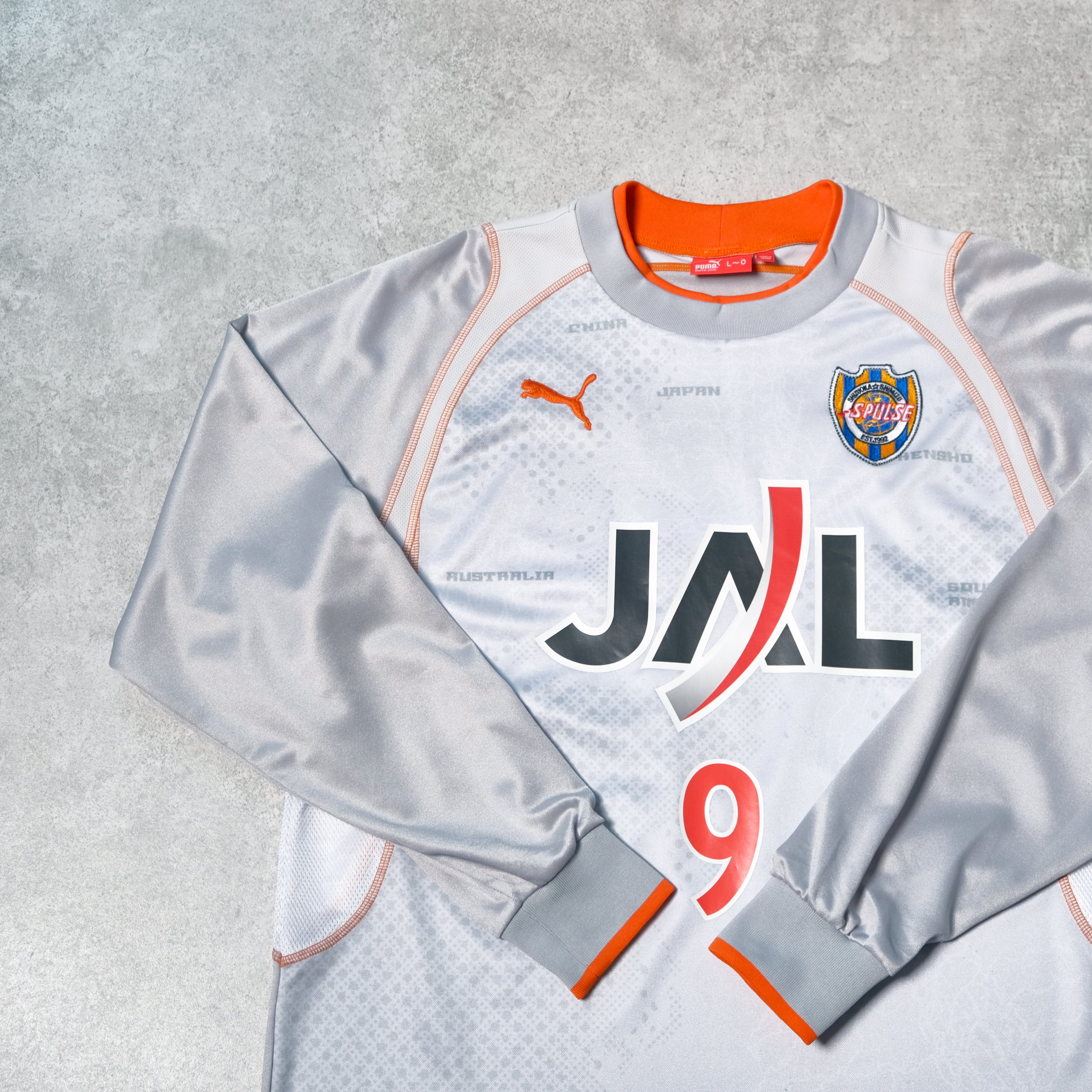 2005/06 Shimizu S-Pulse Away Goalkeeper Shirt Puma J-League (L/XL)