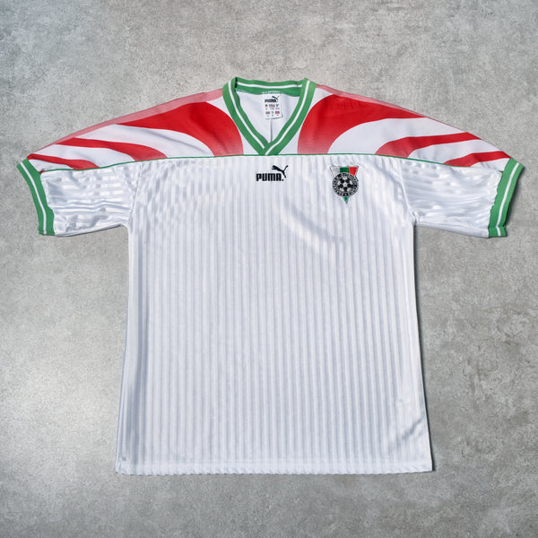 サッカーユニホーム パルマ 1995-96  PUMA XLサイズ 1995/96 Bulgaria Home Shirt Puma (L/XL) – VICE Football Store