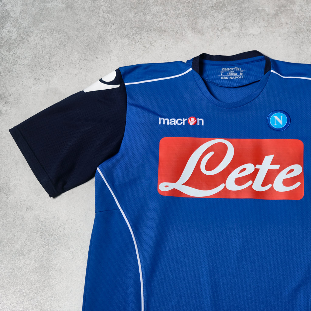 Camiseta de entrenamiento del Napoli 2010/11 Macron (L/XL)