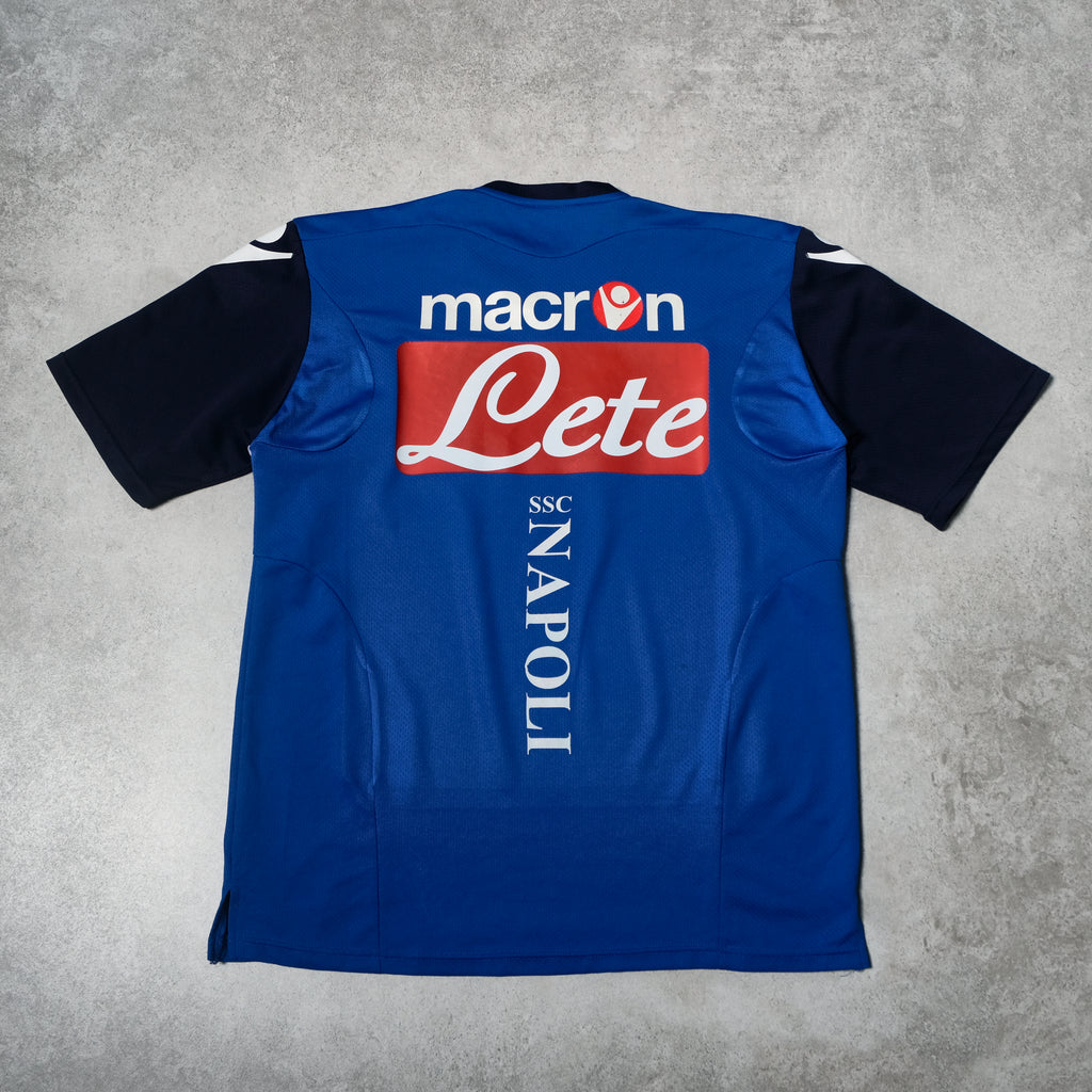 Camiseta de entrenamiento del Napoli 2010/11 Macron (L/XL)