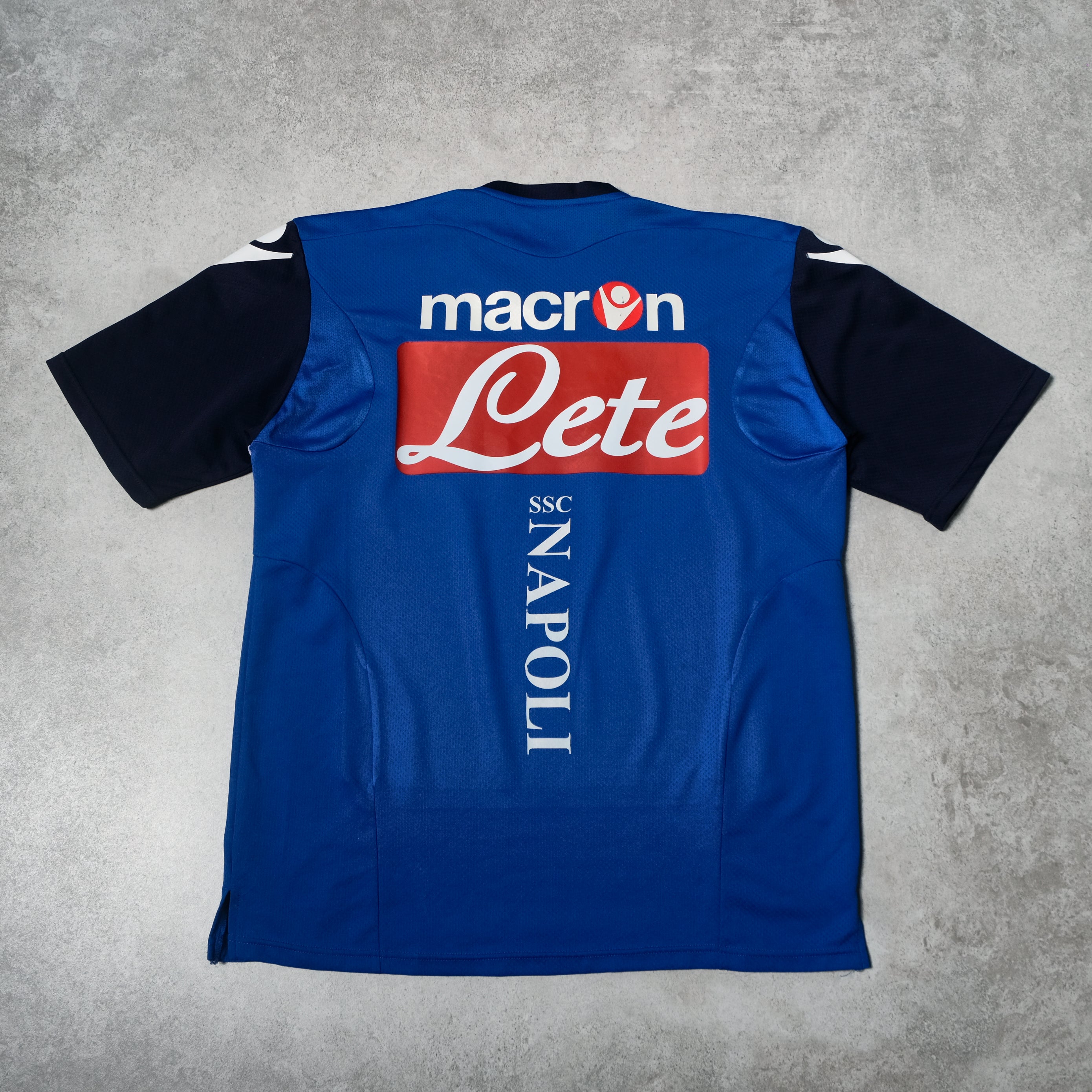Camiseta de entrenamiento del Napoli 2010/11 Macron (L/XL)
