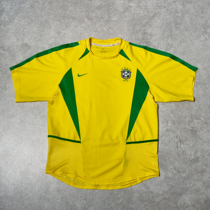 2002/04 Brazil Home Shirt Nike (M/L)