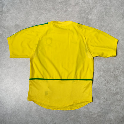 2002/04 Brazil Home Shirt Nike (M/L)