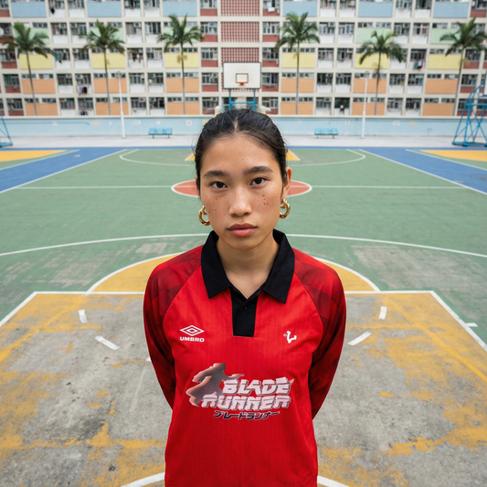 1996 VICE Footbal Store x Blade Runner Custom Football Shirt Umbro (L)