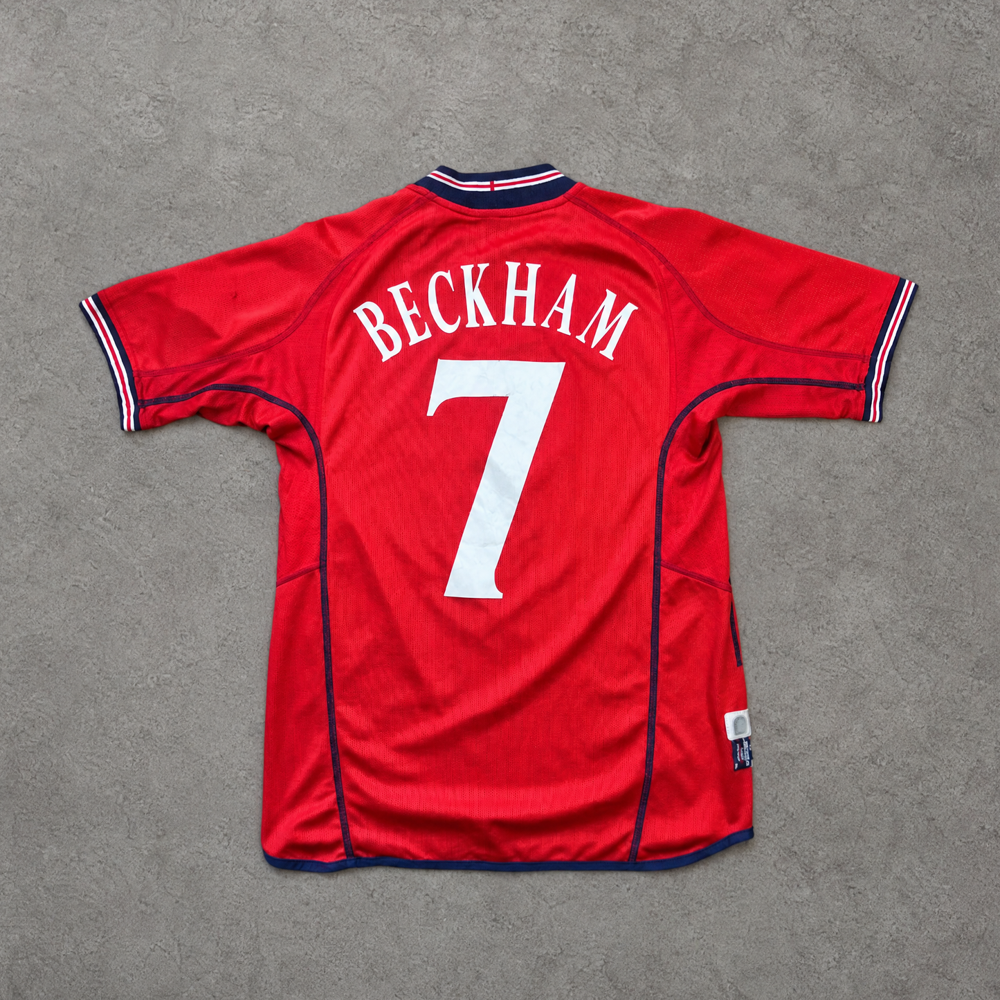2002/04 England Away Shirt Umbro Beckham (S)