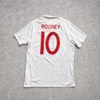 2010/11 England Home Shirt Umbro Rooney (L)