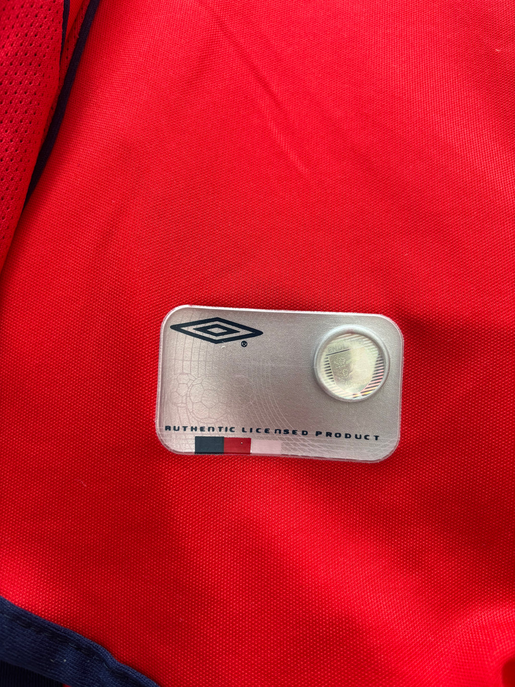 2001/03 Camiseta de visitante de Inglaterra Umbro (XL)