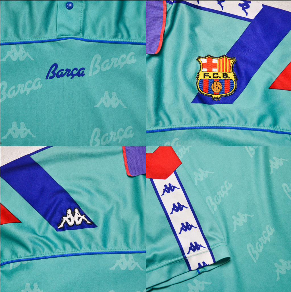 1992/95 Barcelona Away Shirt Kappa (XL)