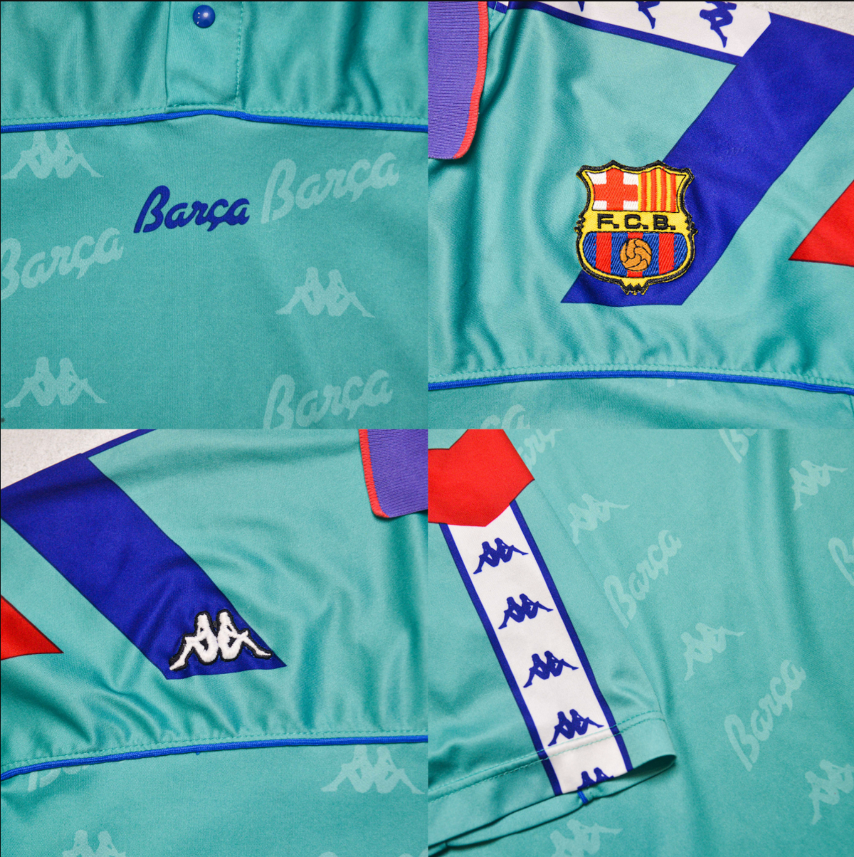 1992/95 Barcelona Away Shirt Kappa (XL)