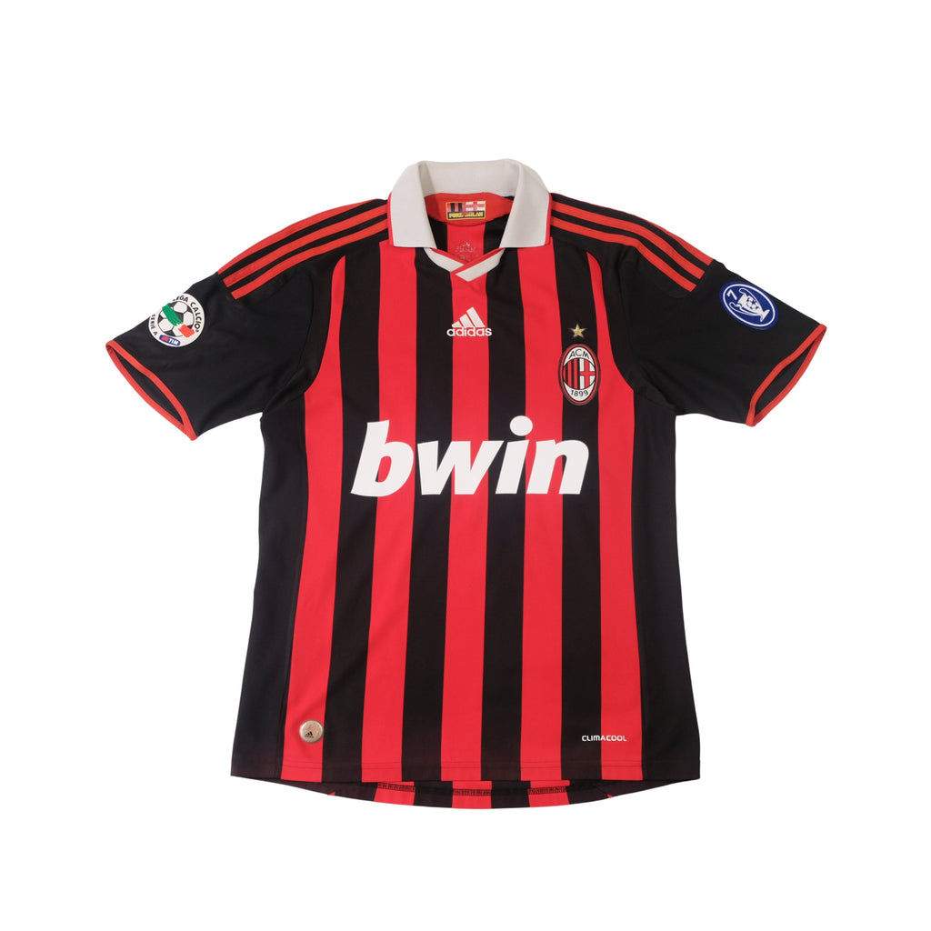 2009/10 AC Milan Home Shirt Adidas Beckham (S/M)