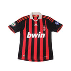 2009/10 AC Milan Home Shirt Adidas Beckham (S/M)