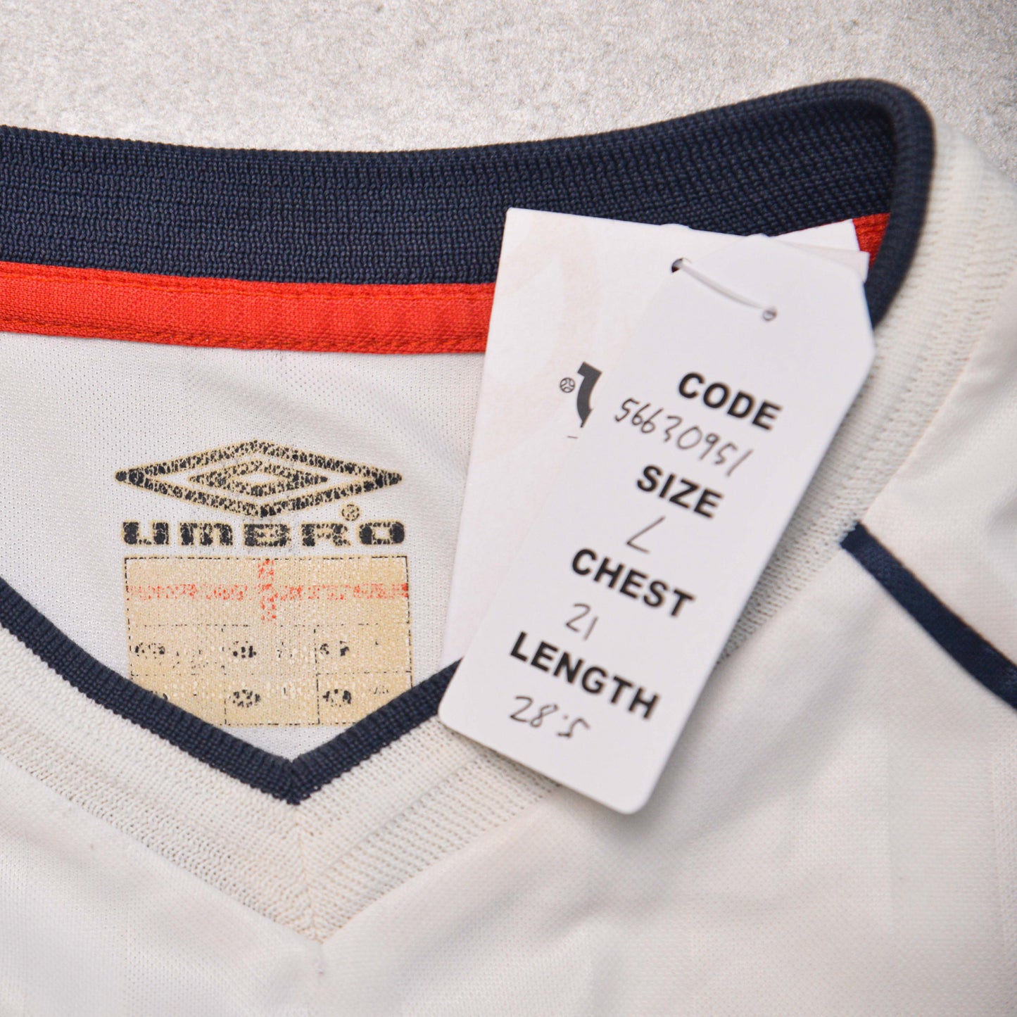 Camiseta de local de Inglaterra 2002/04 Umbro Owen (L)