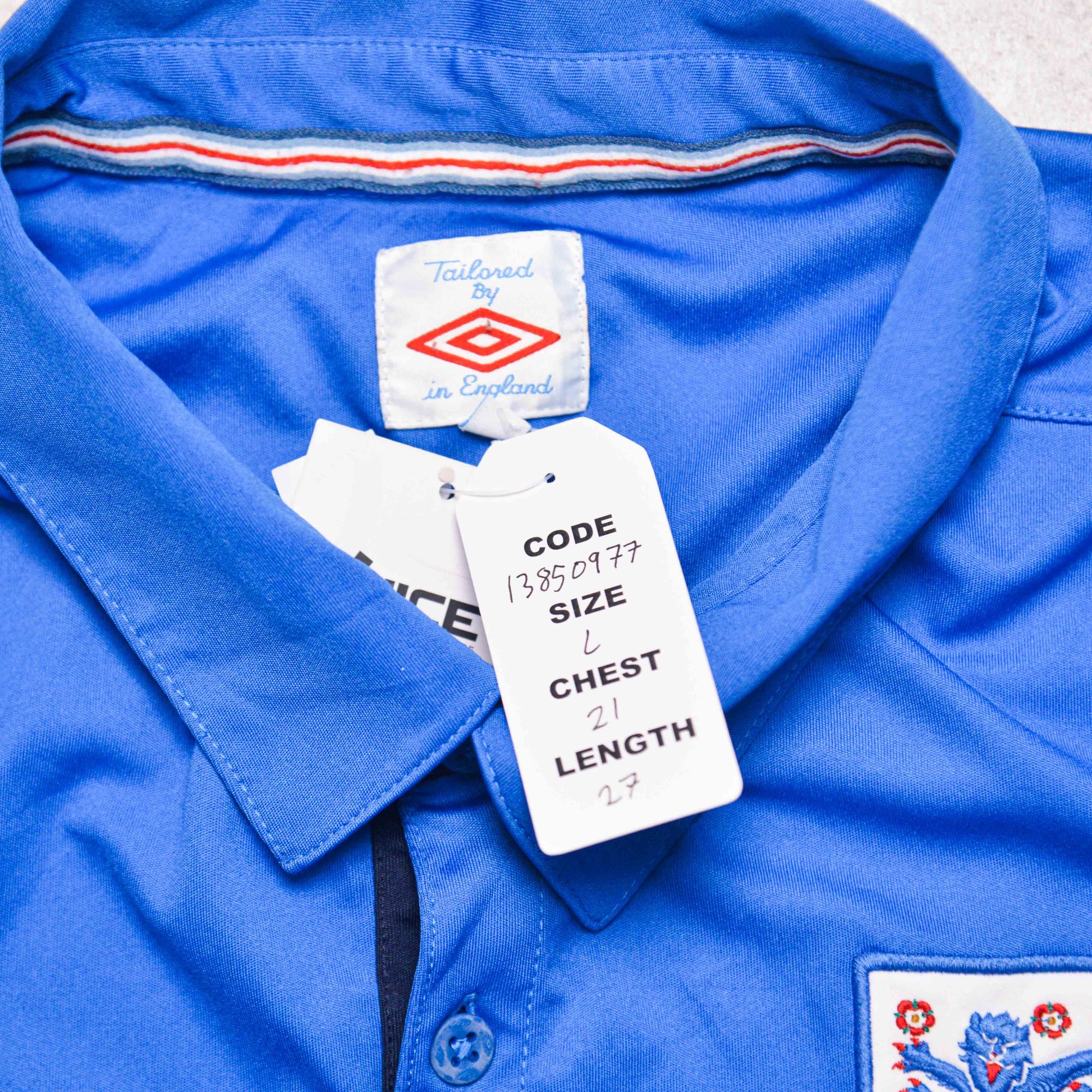 2009/10 England Training Polo Shirt Umbro (L)