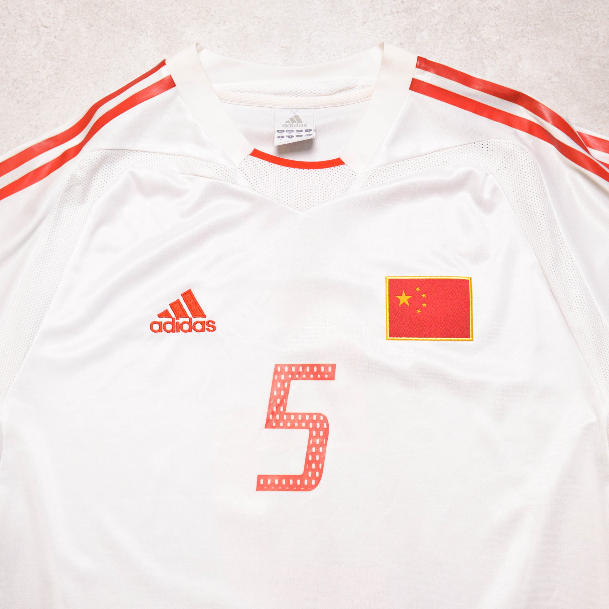 2004/06 China Away Shirt Adidas Zheng (M)
