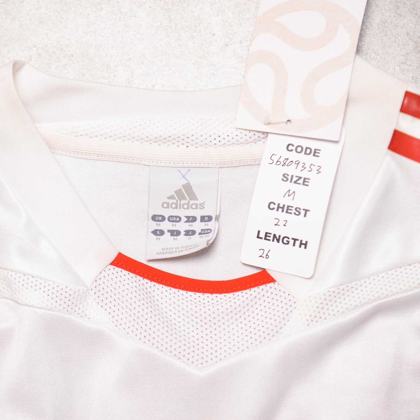 2004/06 China Away Shirt Adidas Zheng (M)