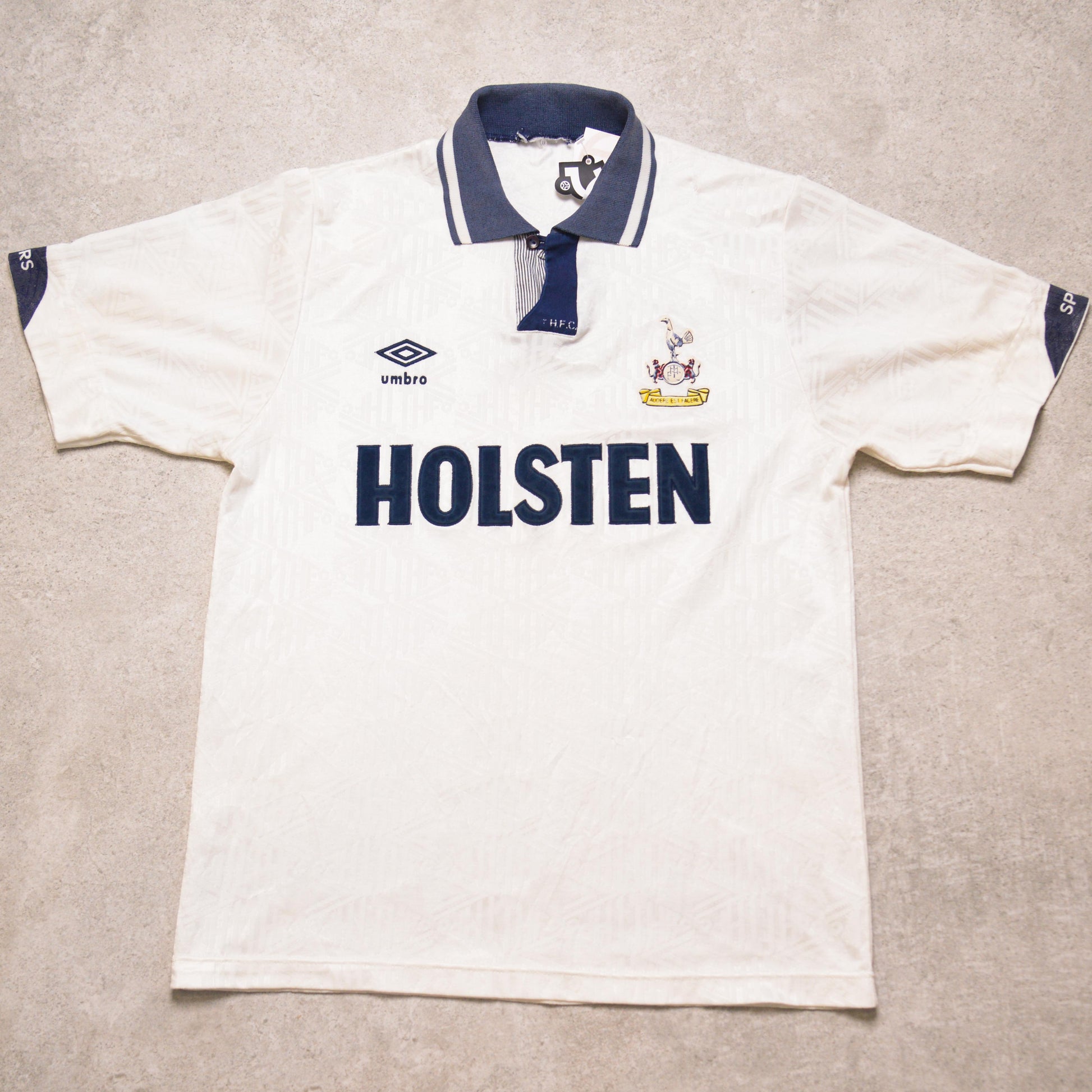 1991/93 Tottenham Hotspur Home Shirt Umbro (M)