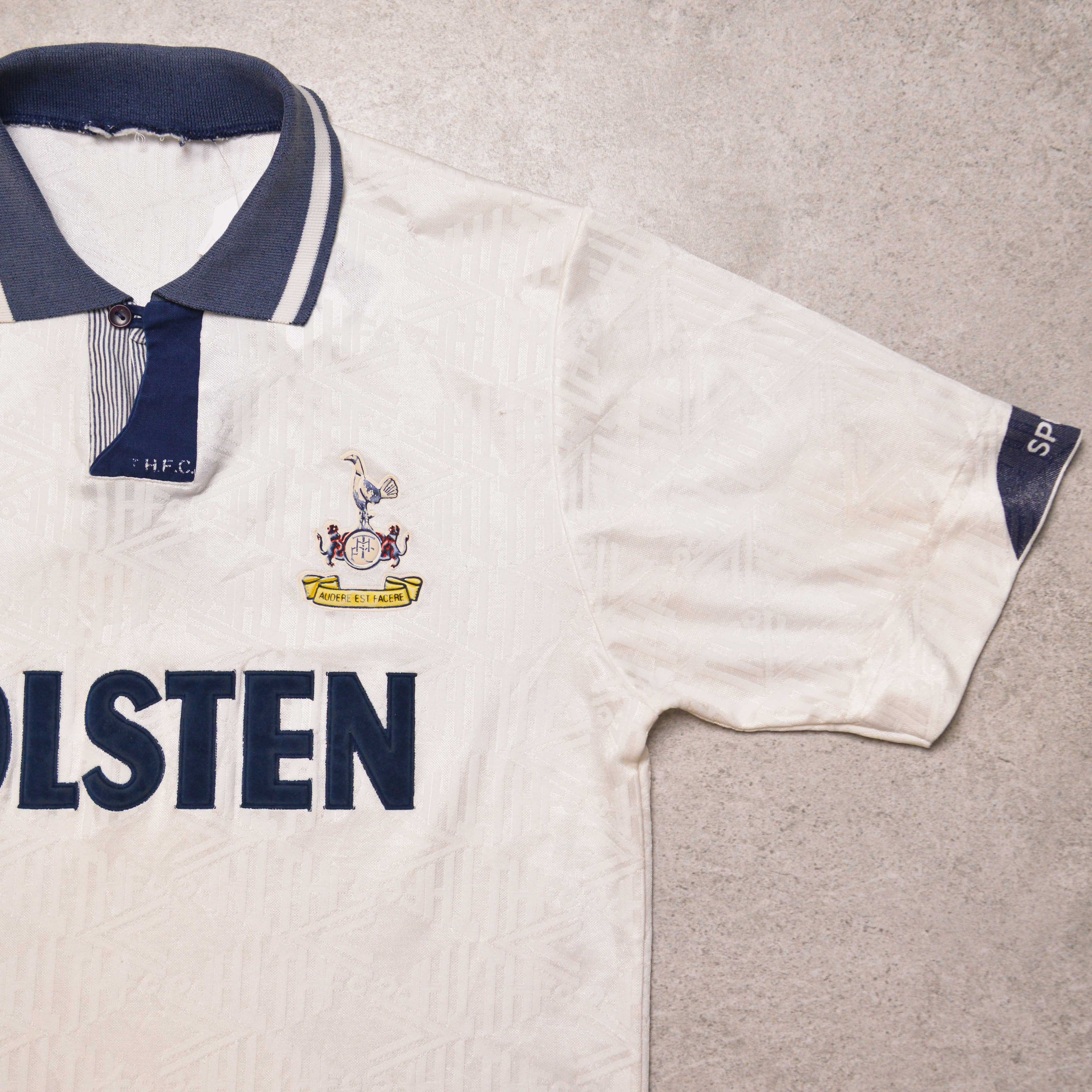 1991/93 Tottenham Hotspur Home Shirt Umbro (M)
