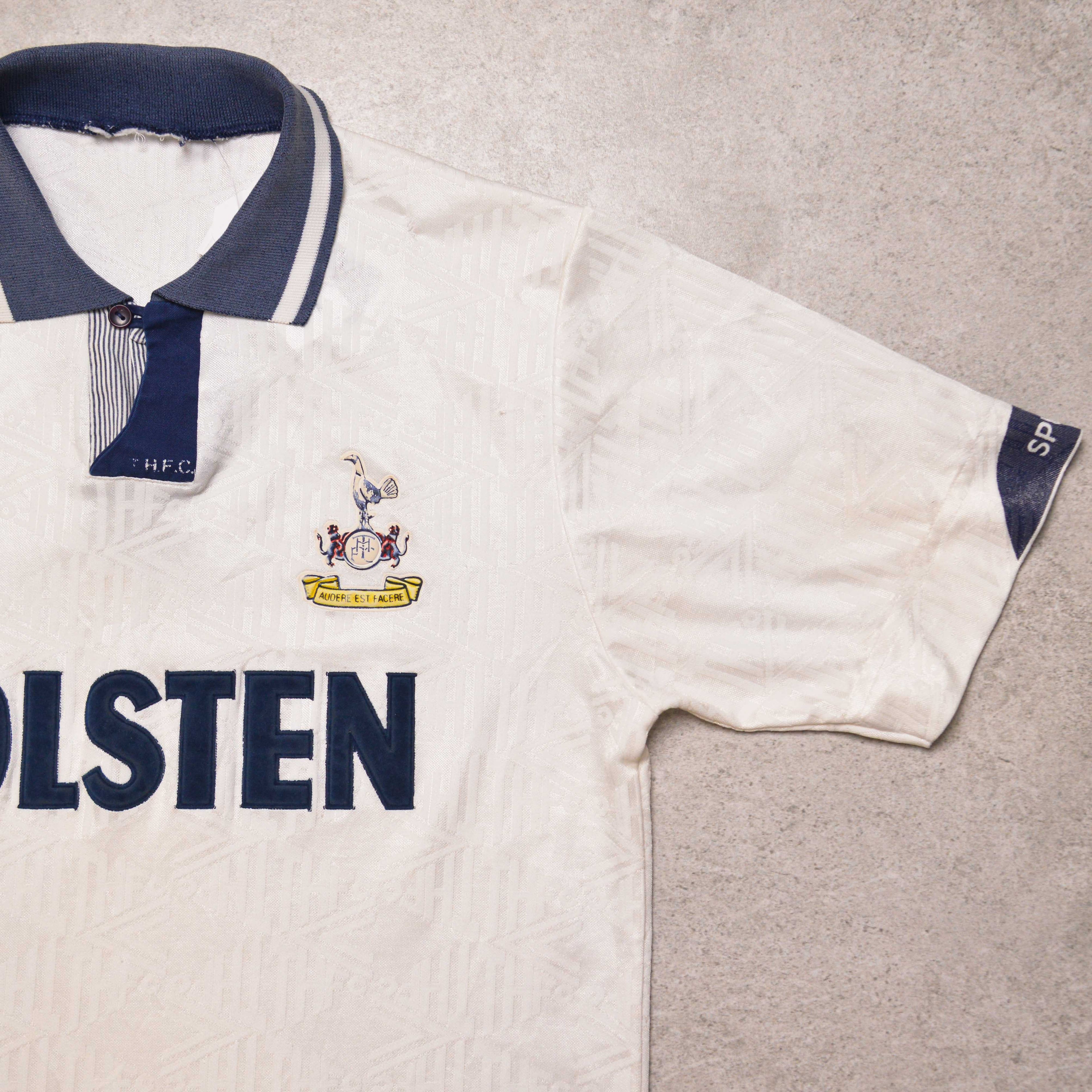 1991/93 Tottenham Hotspur Home Shirt Umbro (M)