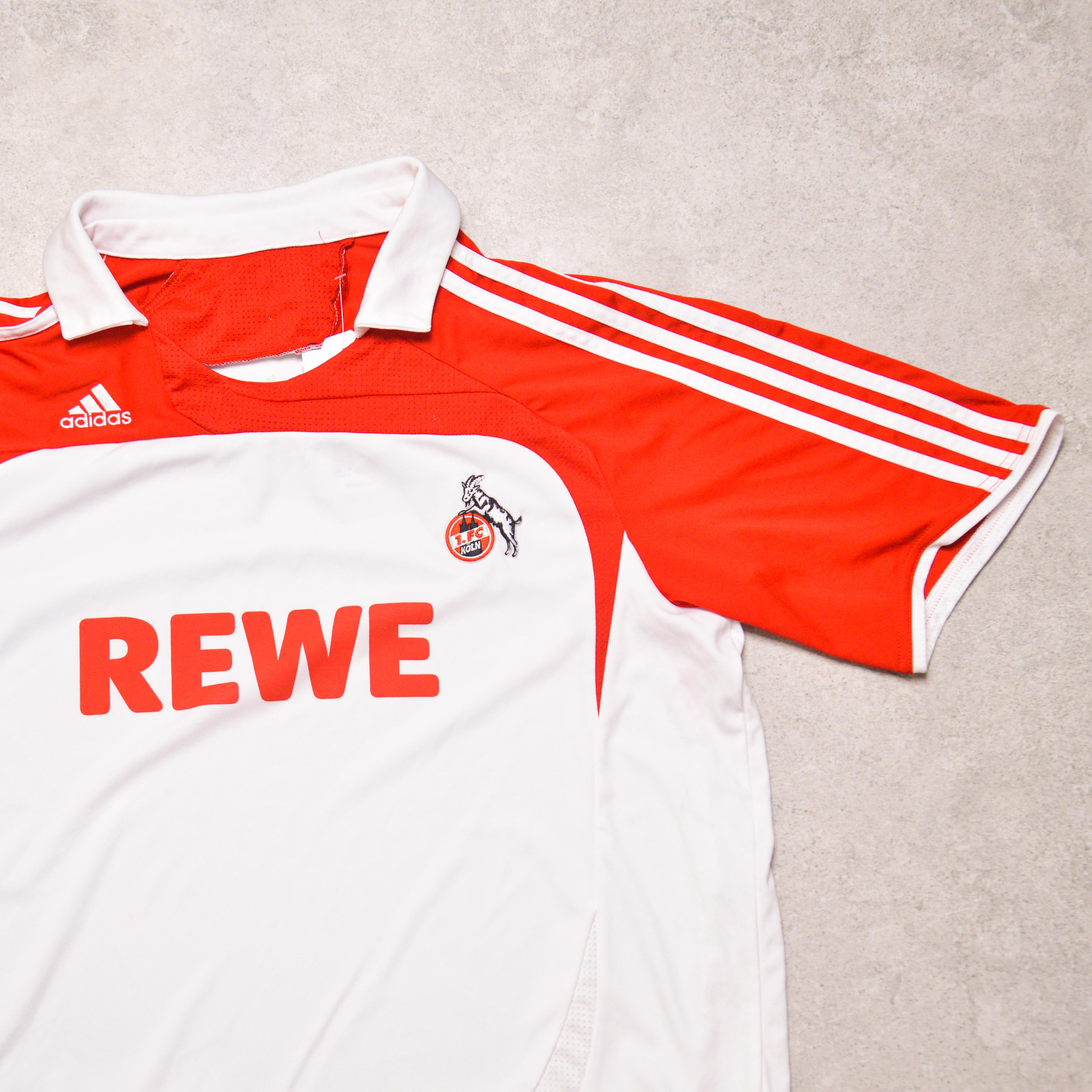 2007/08 FC Koln Home Shirt Adidas (L)
