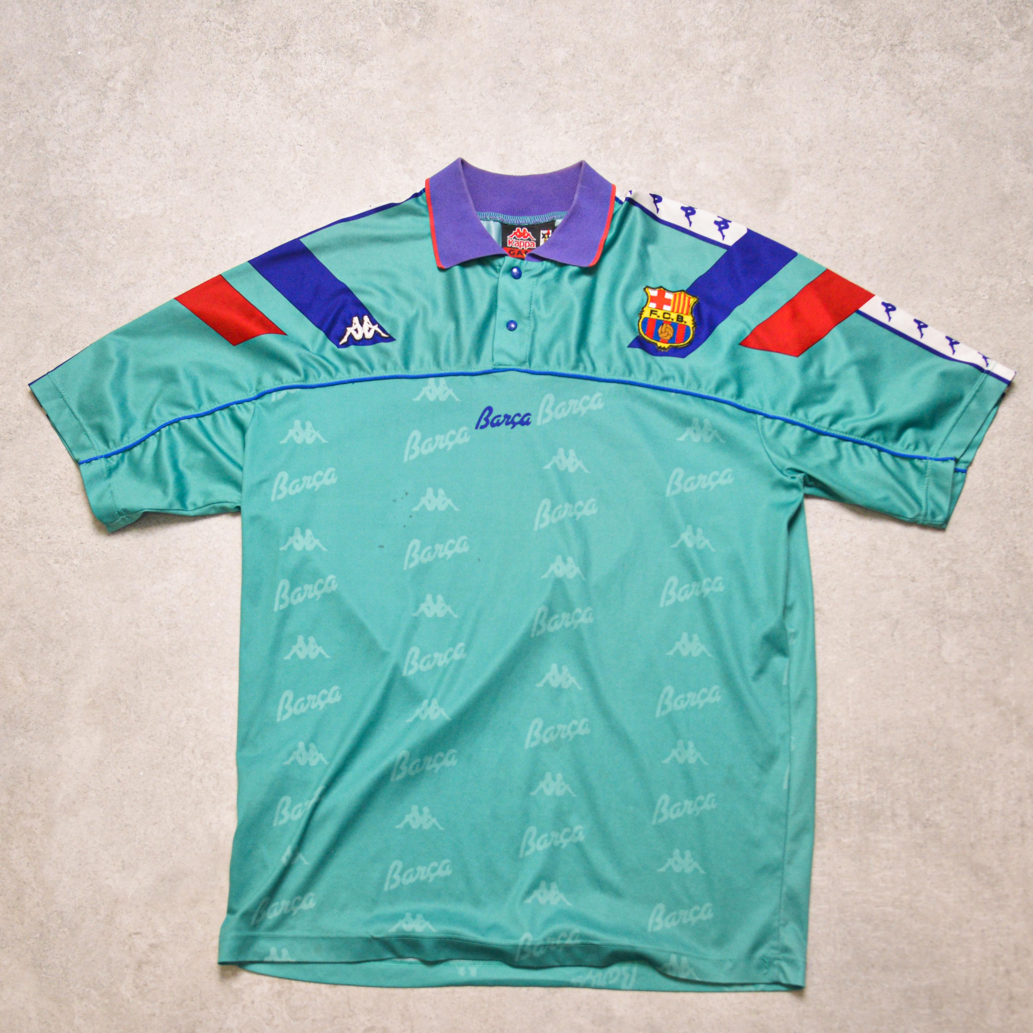 1992/95 Barcelona Away Shirt Kappa (XL)