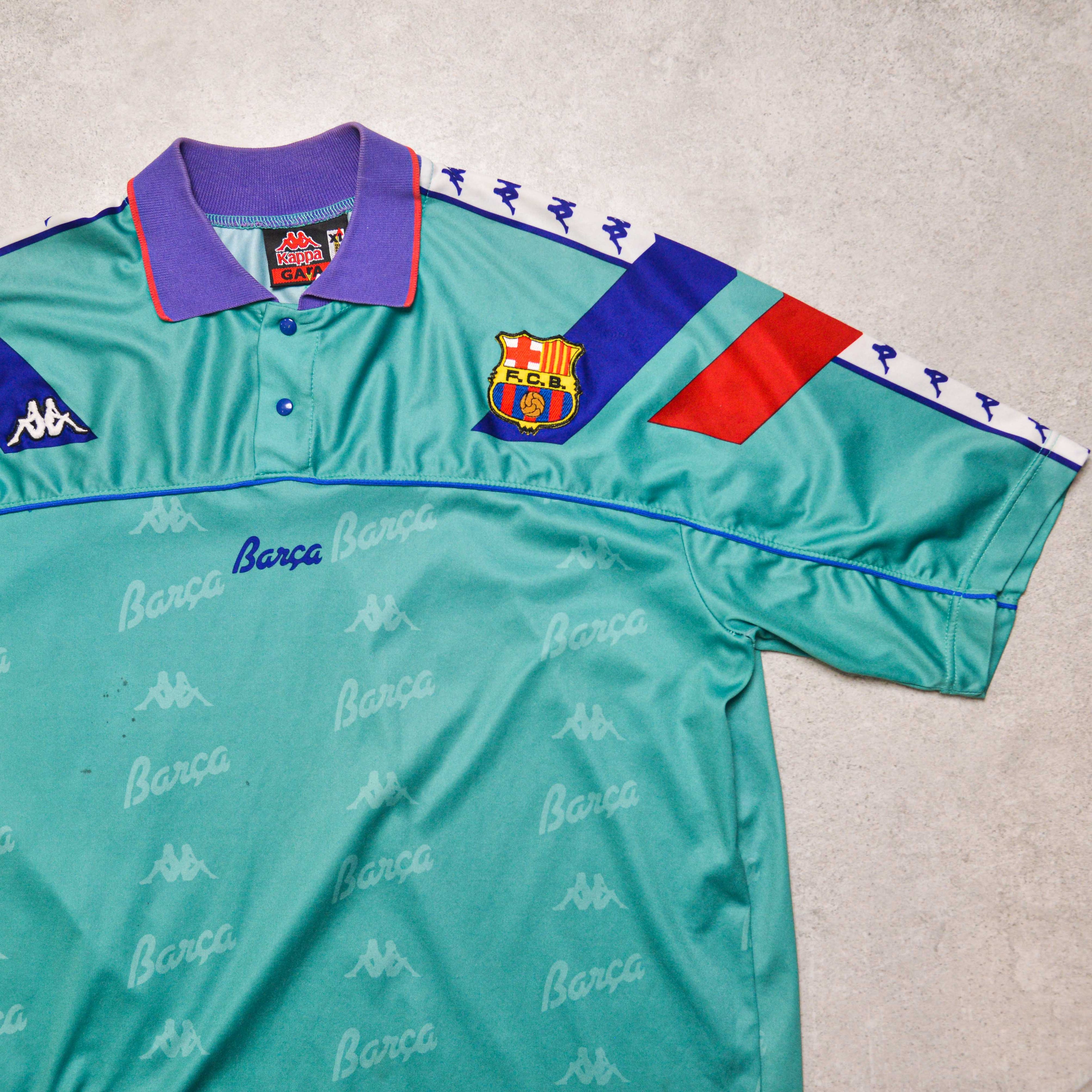 1992/95 Barcelona Away Shirt Kappa (XL)