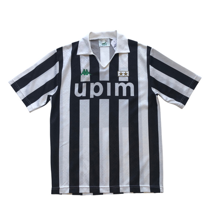 Juventus Upim Original 1991/1993 Home Vintage Football Shirt Medium