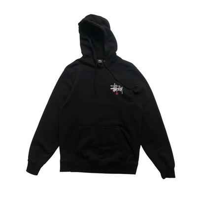 Stussy Vintage Black Hoodie Small