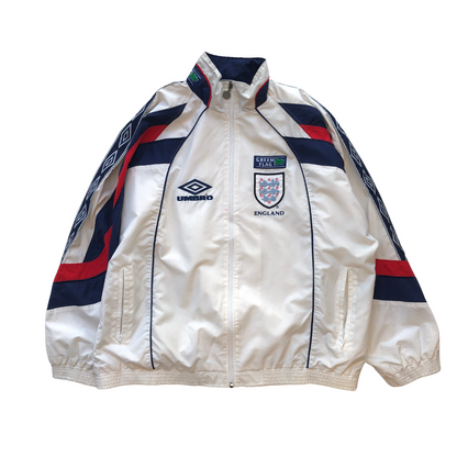 England Greenflag Umbro 1998 Football Track Jacket Large