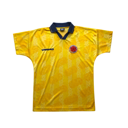 Colombia Umbro 1994/1996 Original Home Football Shirt Medium