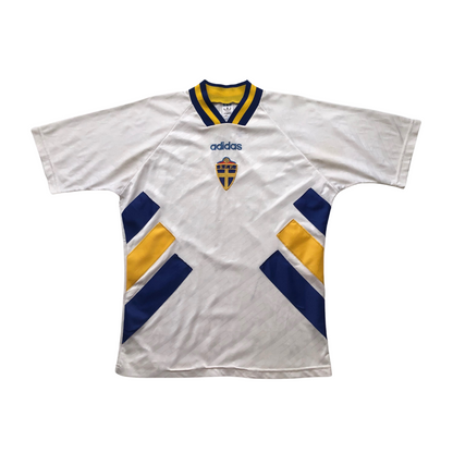 Sweden Original Adidas 1994/1996 Away Vintage Football Shirt Medium
