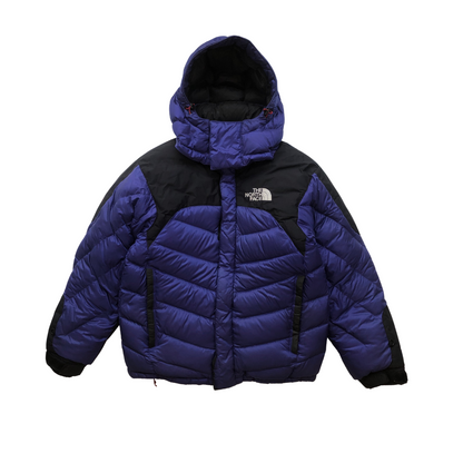 The North Face Summit Series 850 Blue Black Down Puffer Jacket Small VICE Football Store