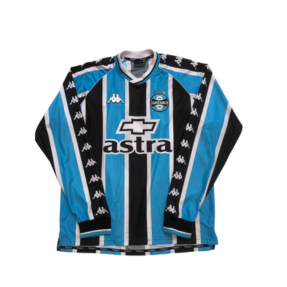 Gremio 1999/2000 Original PLAYER ISSUE Kappa Home Football Shirt Large