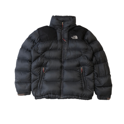 The North Face 800 Summit Series Black/Grey Down Puffer Jacket Large