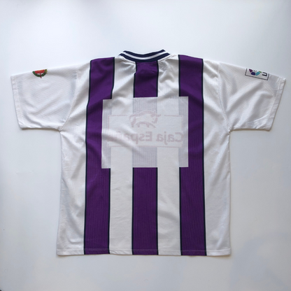 Real Valladolid Spain Kelme 1999/2000 Home Vintage Football Shirt Large