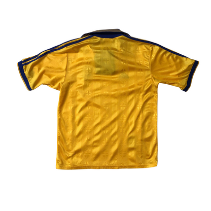 Sweden Original 1998/1999 Adidas Home Football Shirt Small