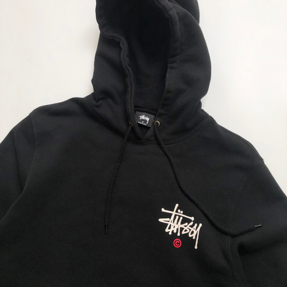 Stussy Vintage Black Hoodie Small