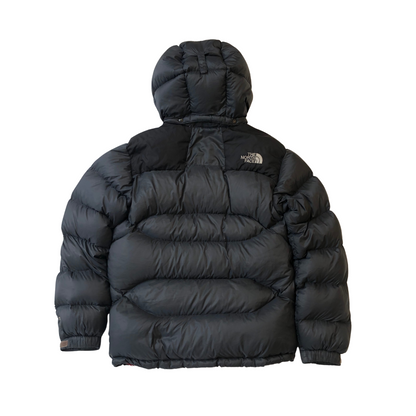 The North Face 800 Summit Series Black/Grey Down Puffer Jacket Large