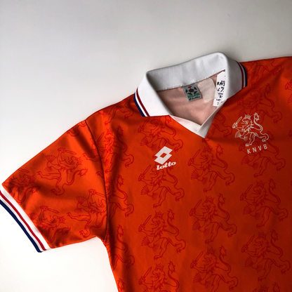 Holland / Netherlands 1994/1995 Original Home Football Shirt Lotto Large/XL