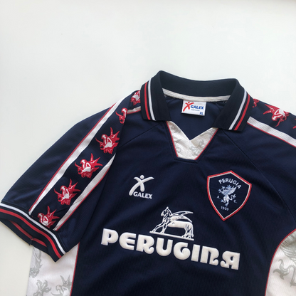 Perugia Nakata 7 1999/2000 Original Galex Third Football Shirt XL
