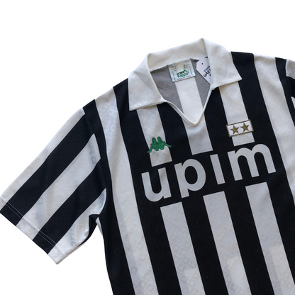 Juventus Upim Original 1991/1993 Home Vintage Football Shirt Medium